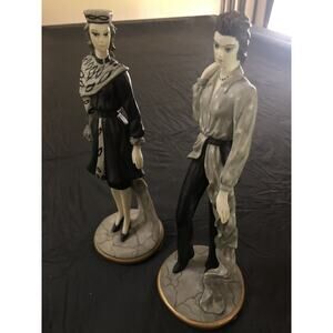 FASHION MODELS PORCELAIN FIGURINES SET